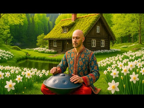 Видео: Музыка Hang Drum для снятия стресса и негативной энергии • Почувствуйте глубокое расслабление и в...