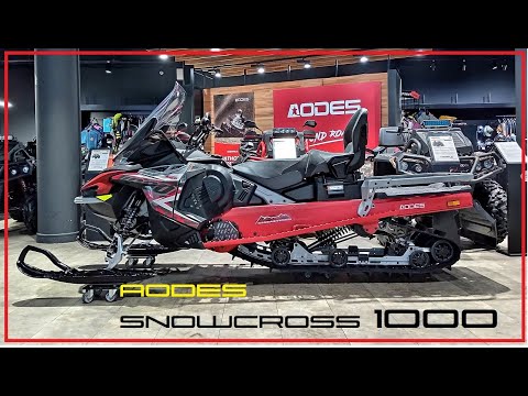 Видео: Aodes Snowcross 1000. Про посадку, качество и проходимость в глубоком снегу