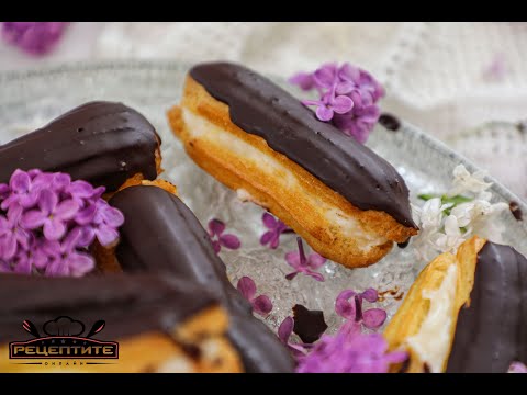 Видео: Рецепта за домашни еклери с крем