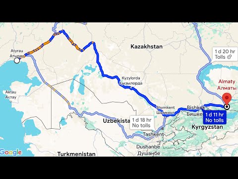 Видео: ОЧЕНЬ ПЛОХАЯ ТРАССА АТЫРАУ-АЛМАТЫ, КАНДЫАГАШ, ШАЛКАР, БАЙКОНУР, КЫЗЫЛОРДА, ТУРКЕСТАН, ШЫМКЕНТ, ТАРАЗ