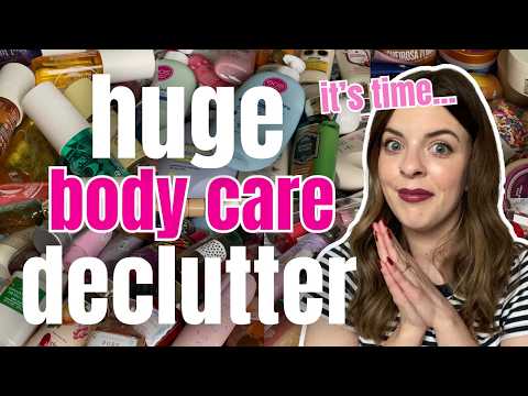 Видео: Избавьтесь от хлама из моей ОГРОМНОЙ коллекции средств по уходу за телом и ароматических спреев в...