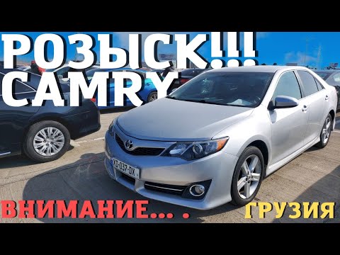 Видео: Поиск авто в Грузии. Toyota Camry. Master Vadya.