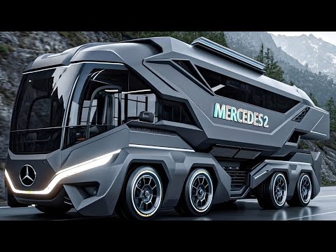 Видео: Mercedes 2 Motorhome 2026 — будущее путешествий на колесах