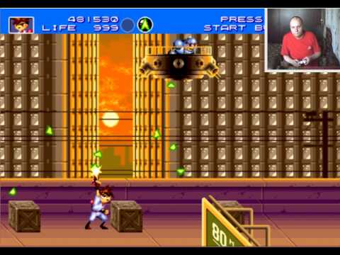 Видео: Sega Mega Drive 2 Gunstar Heroes Вячеслав