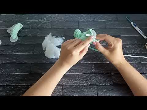 Видео: Как набить деталь игрушки с суставом наполнителем