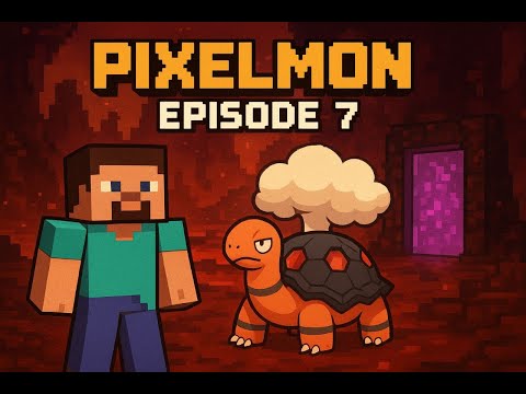 Видео: Pixelmon в майнкрафт . Прохождение . Episode 7 . Адские покемоны?