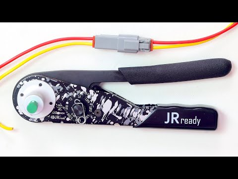 Видео: Как сделать соединения Deutsch с помощью обжимного инструмента JRready