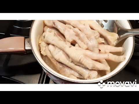 Видео: Чистый Коллаген! ❤ Куриные Лапки в Сладко-Солёном соусе!👍