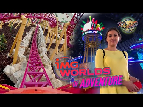 Видео: IMG Worlds of Adventure Дубай/все аттракционы парка