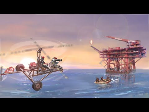 Видео: Сносим кланы с коптера в Раст|Rust