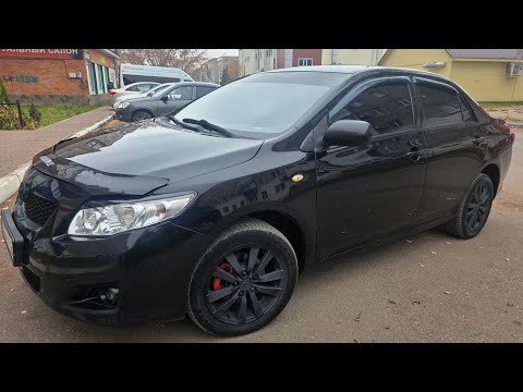 Видео: Продам Toyota Corolla 1,6 АМТ 2007г. Классный аппарат. Цена: 595т