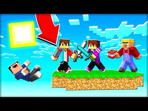 Видео: БИТВА ДРУЗЕЙ НА СКАЙБЛОКЕ в МАЙНКРАФТ