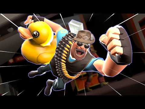 Видео: Атаки крошечных Пулеметчиков!! ( #tf2 #animated #gmod )