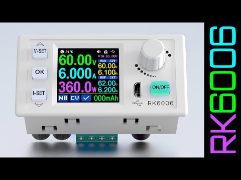 Видео: RIDEN RK6006-BT: небольшой конвертер напряжения на 360W с хорошими характеристиками