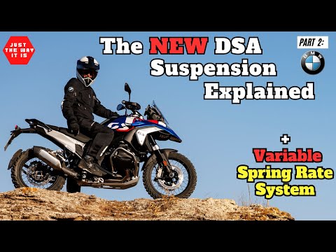 Видео: Подвеска BMW R 1300GS DSA — объяснение Evo Telelever и регулируемой пружины. Кованые диски на GS?