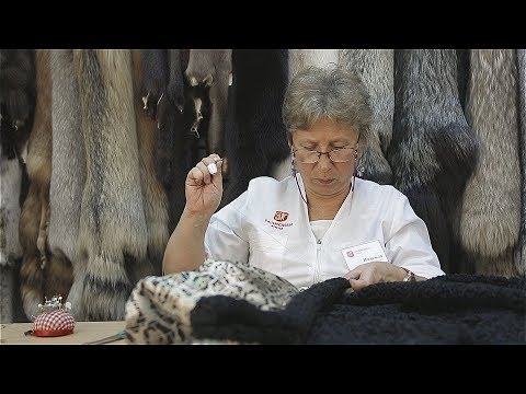 Видео: Перекрой пальто из каракуля.