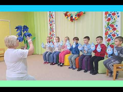 Видео: Хор рук "Грайливий дощик". Озвучила О.Вдовиченко.