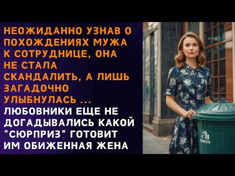 Видео: 🟩 Жена случайно узнала об изменах мужа, но не спешила скандалить, а лишь улыбнулась, чтобы сделать