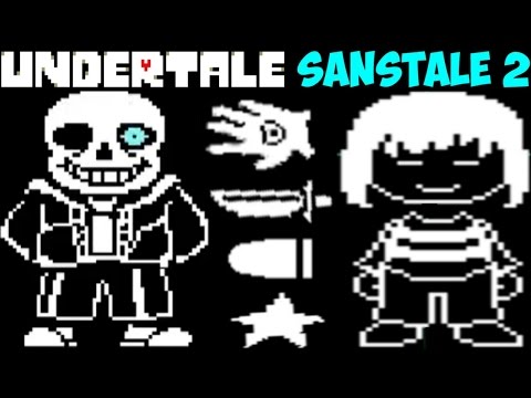 Видео: Undertale - Sanstale 2 | Бой с Chara глазами Sans'а