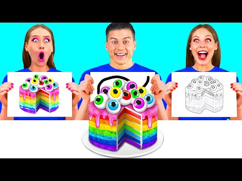 Видео: Кто Лучше Нарисует Предмет, Получит Его | Смешные Моменты от DuKoDu Challenge