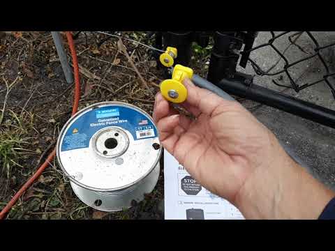 Видео: Я установил электрический забор из одной проволоки ~ howididit ~