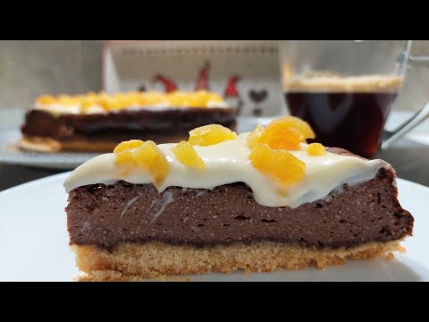 Видео: Шоколадний чізкейк з ніжним кремом та курагою! / Chocolate cheesecake with delicate cream!