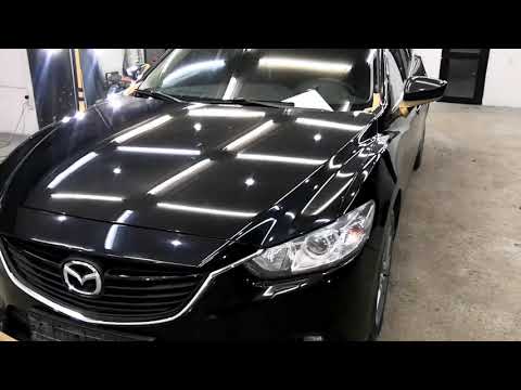 Видео: Как отполировать мазду с пробитым лаком Детейлинг Тольятти. GRpro_detailing