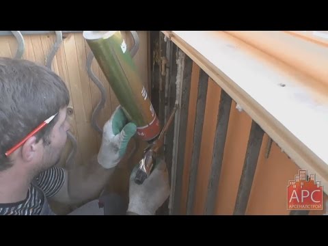 Видео: Утепление парапета балкона без пеноблоков
