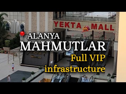 Видео: Инфраструктура VIP-резиденции Yekta Mall Alanya - жизнь и отдых у Средиземного моря 🌴