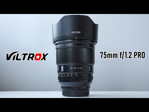 Видео: Viltrox 75mm f/1.2 PRO. ЭТО ШЕДЕВР