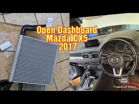 Видео: Как открыть приборную панель Mazda CX5: руководство по открытию консоли и замене охлаждающего зме...