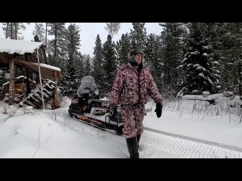 Видео: Заезжаю , проверяю путики. Утопил БУРАН. Добыча радует.