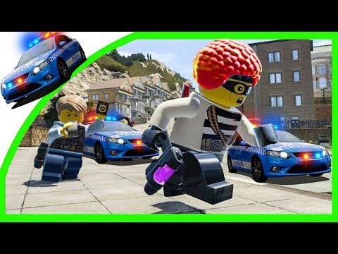 Видео: ПОЛИЦЕЙСКАЯ ПОГОНЯ в Мультик Игре LEGO City Undercover 2-серия