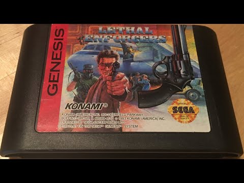 Видео: Sega Mega Drive 2 (Smd) 16-bit Lethal Enforcers 1 Полное прохождение
