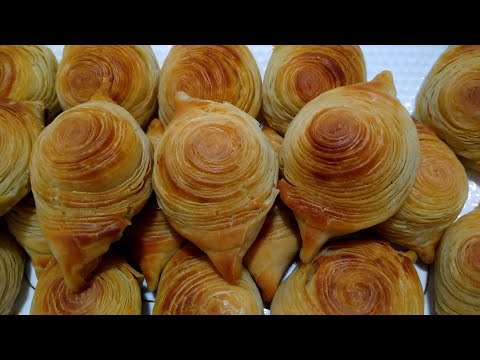 Видео: Қатлари қат қат оғизда эридиган СОМСА.СУПЕР СЛОЁНОЕ САМСА