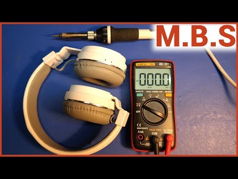 Видео: Bluetooth наушники SH12 ремонт. Микросхема Li-Ion LTC4054