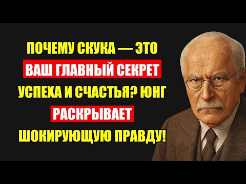 Видео: Скука — Ваш Тайный Ключ к Глубине: Объясняет Карл Юнг