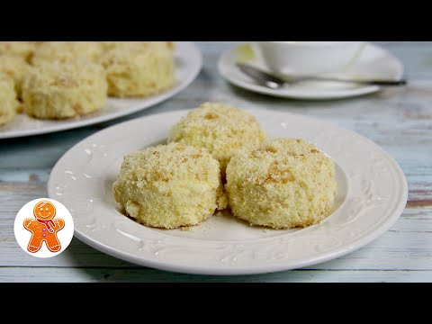 Видео: Пирожные "Одуванчики" ✧ Очень Простые и Вкусные Домашние Пирожные