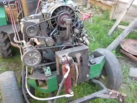 Видео: Обзор минитрактора с двигателем Заз
