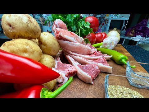 Видео: МЯСО с ОВОЩАМИ в ДУХОВКЕ.