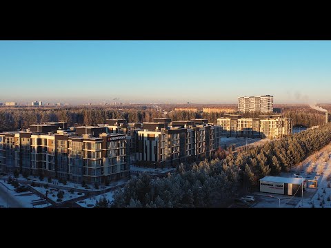 Видео: Экскурсия по жилому комплексу "Времена года"