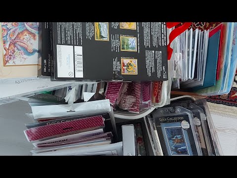 Видео: МОЯ ОБНОВЛЁННАЯ КОЛЛЕКЦИЯ НАБОРОВ ДЛЯ ВЫШИВКИ🤗