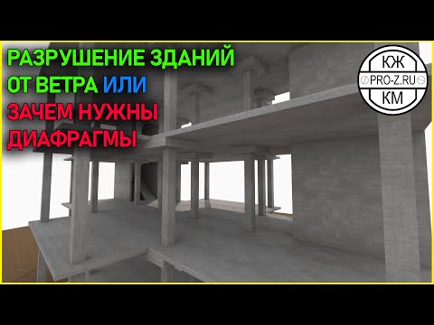 Видео: Железобетонные конструкции | Часть 4: зачем нужны диафрагмы | Reinforced concrete structures: Part 4