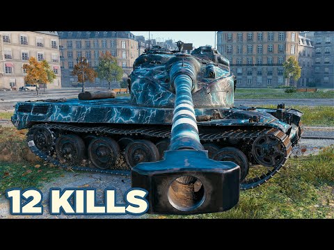 Видео: AMX 50 B • 11.1К УРОНА 12 ФРАГОВ • WoT Gameplay