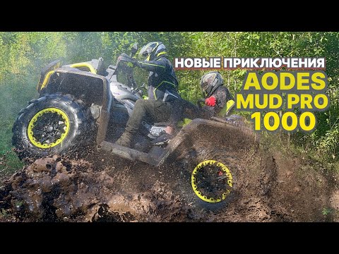 Видео: НОВЫЕ ПРИКЛЮЧЕНИЯ AODES MUD PRO 1000. Печоры Псковская область 2025
