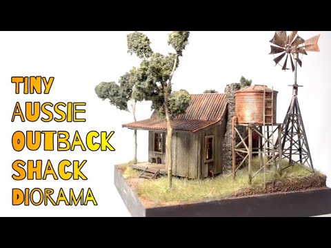 Видео: Миниатюрная хижина в австралийском буше | Ozzy Outback Shack