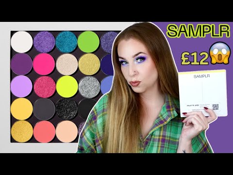 Видео: ПАЛИТРА SAMPLR NEON GRUNGE | Первые впечатления и образцы