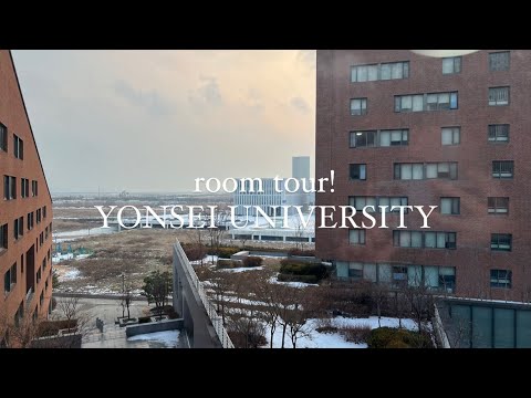 Видео: общежитие в Yonsei University International Campus | dorm/room tour, рассказываю про общежитие
