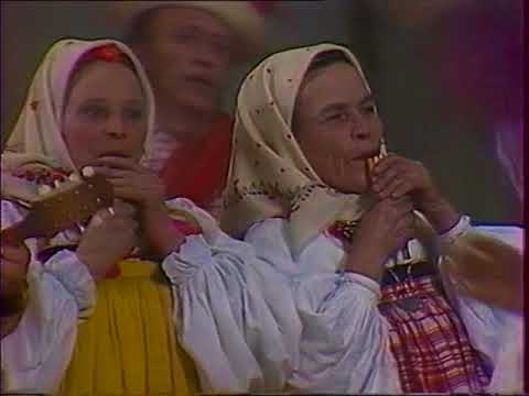 Видео: Курская обл, Большесолдатский р н, с Будище. Карагодная пляска "Тимоня". 1980 г.