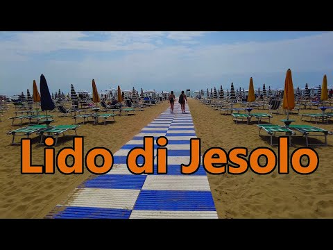 Видео: Lido di Jesolo. Путешествие на Адриатическое Море. Лидо ди Есоло.